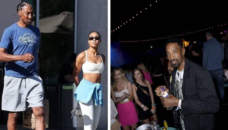 Скоти Пипън - Скоти Пипън се хвана с нова, след като бившата му завъртя главата на сина на Майкъл Джордан