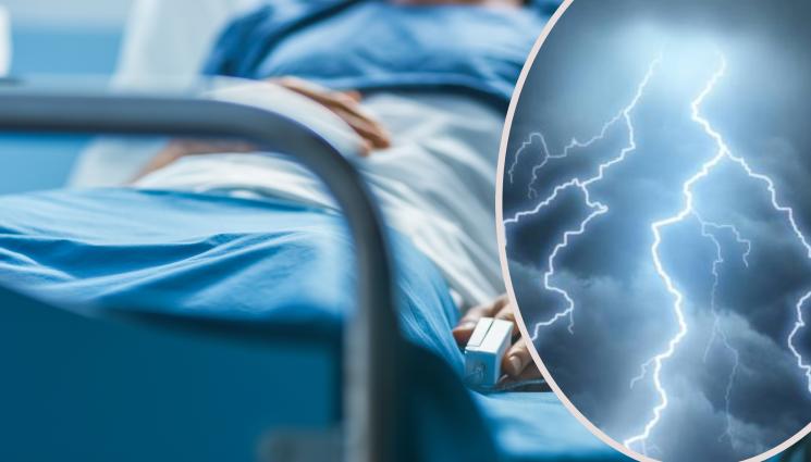 мълния - СЛЕД БУРЯТА В СОФИЯ: Удареният от мълния е без опасност за живота