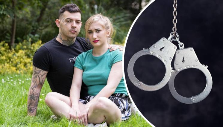 София Каркадим - КАТО В СЕРИАЛ: Арестуваха зарязаната от британец украинка, опитала се да му разбие вратата