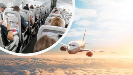 самолет пасажери