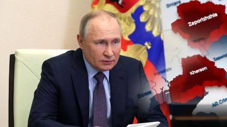 Путин Херсонска Запорожка област