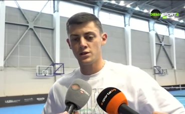 Българският тенисист Александър Лазаров не скри че e обмислял да