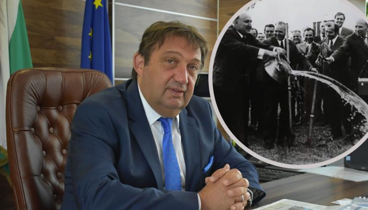 Иван Шишков - Министър Иван Шишков пред