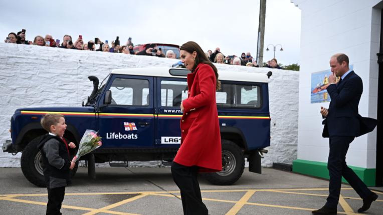  Кейт Мидълтън и принц Уилям на посещаване в Уелс 