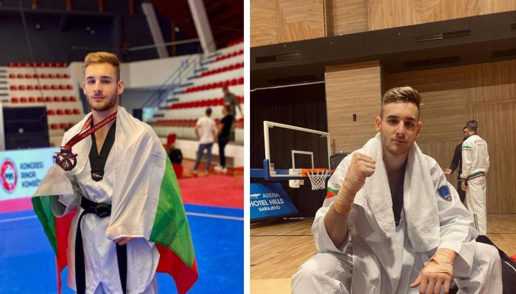 Александър Джорджев - Александър Джорджев донесе бронз за България от европейското по таекуондо за младежи