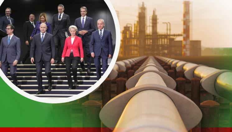 газ интерконектор - СЛЕД 10 ГОДИНИ: Откриват новата газова връзка Гърция-България (ВИДЕО+СНИМКИ)