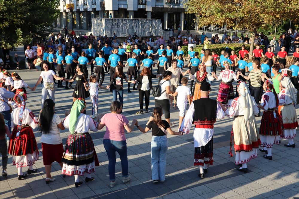 В инициативата „Заедно за един милион хороводни стъпки“ се включиха Северняшкият ансамбъл за народни песни и танци „Иван Вълев“ и Общинският духов оркестър, които изпълни седем популярни северняшки хора. Всички присъстващи на площада бяха поканени да ги изиграят на общо хоро.