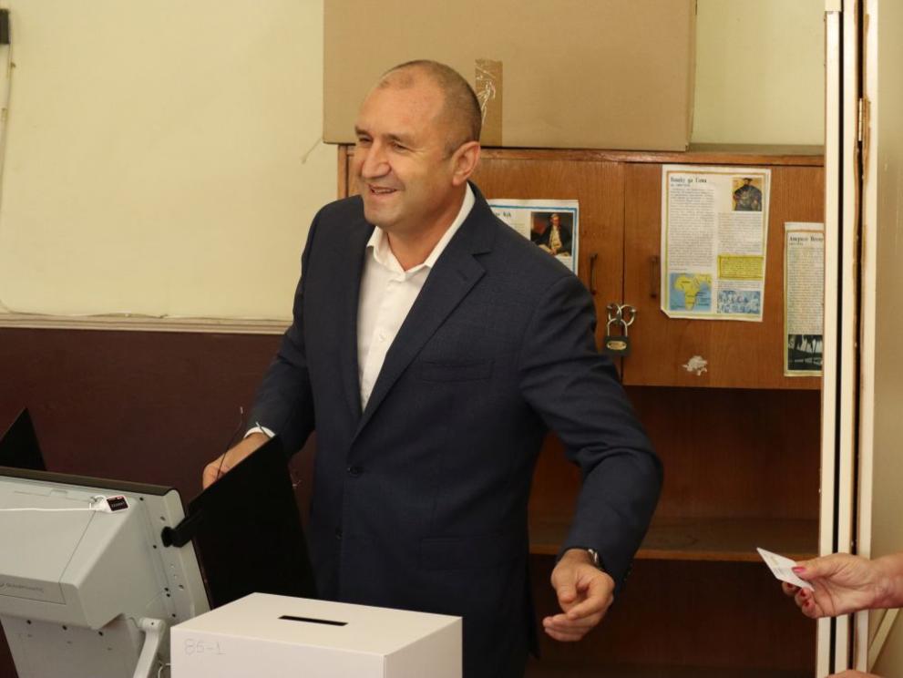 Гласувах преди всичко в подкрепа на демократичния процес в България.