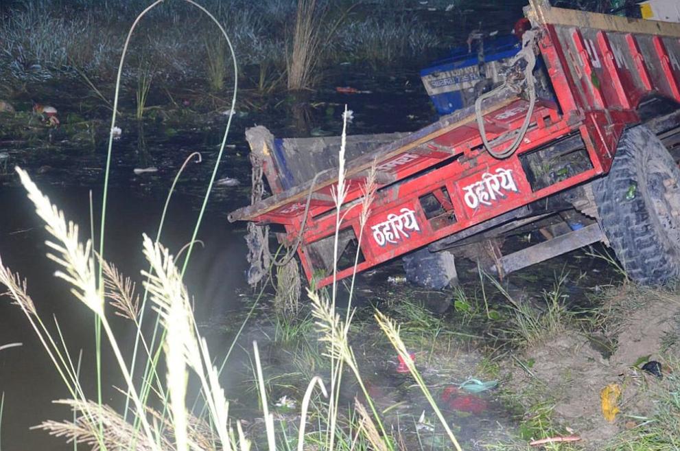 Индия инцидент с трактор