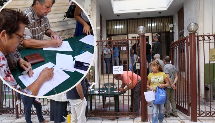 гласуване Солун - ИЗБОРИ 2022: Опашка от българи пред урните в Солун (СНИМКИ)