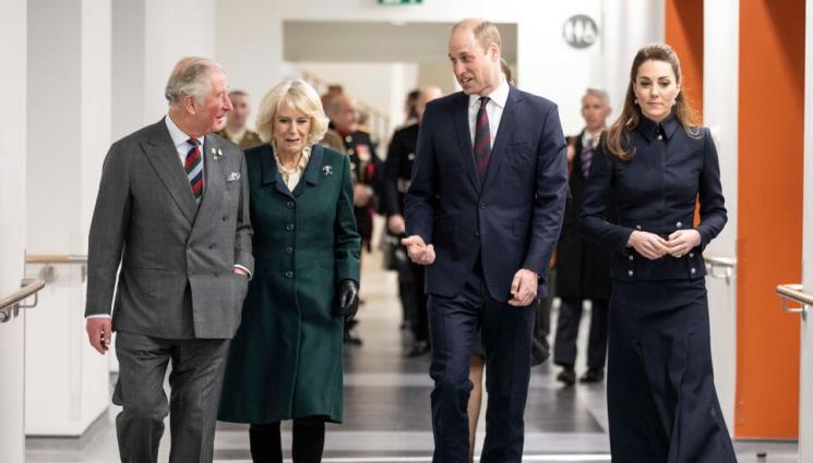 чарлз 3 - Първи официален кадър на крал Чарлз III заедно с Уилям и съпругите им (СНИМКА)