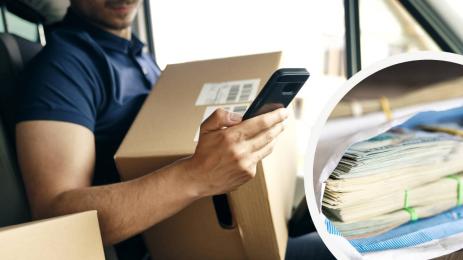 куриер пари