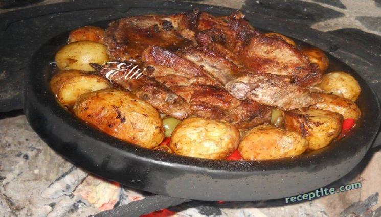 рецепти - Подбалкански вкус: Сач кавърма от Хисаря