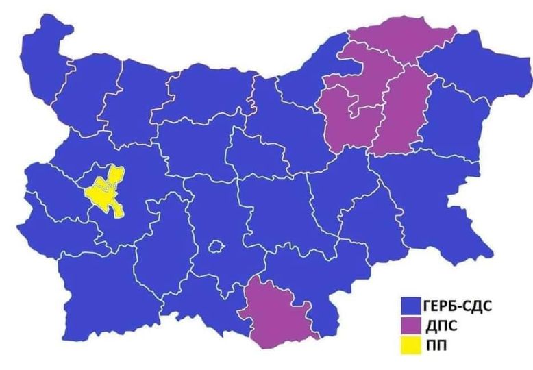 Карта избори