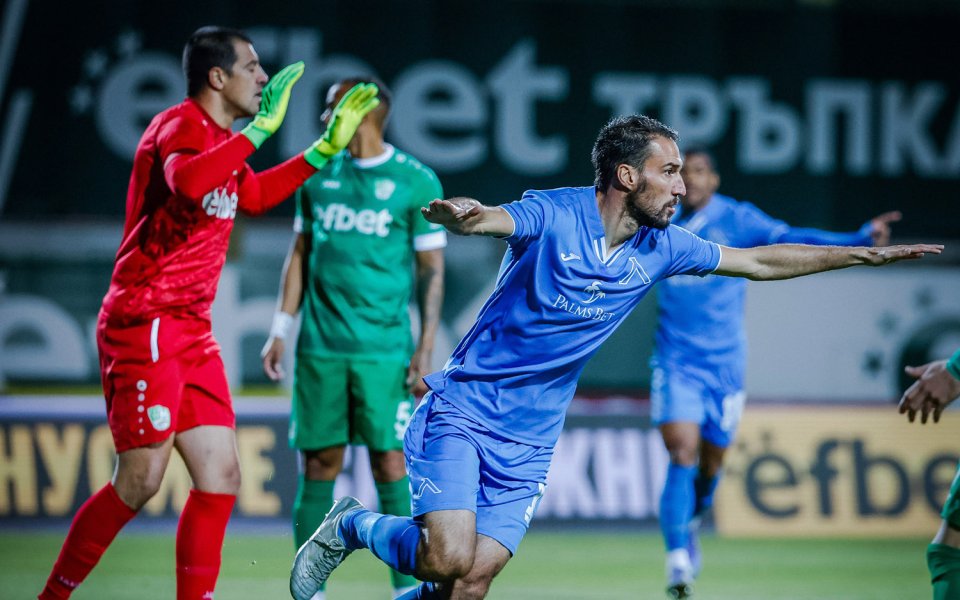 Нападателят на Левски – Ивелин Попов, спечели приза за Играч