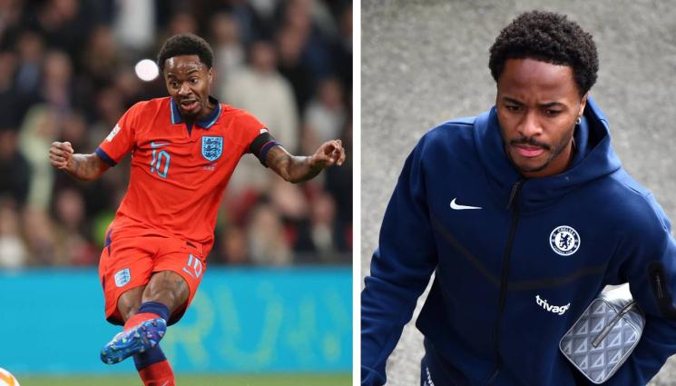 Рахим Стърлинг - Стърлинг обу покривките на седалките в автобуса. Такъв е десенът на новите му бутонки