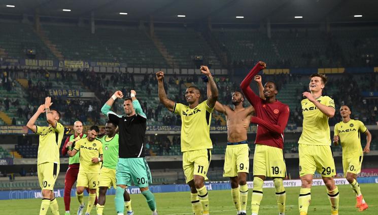 Удинезе - Удинезе стигна до обрат с Верона и вече само на точка зад лидерите в Италия