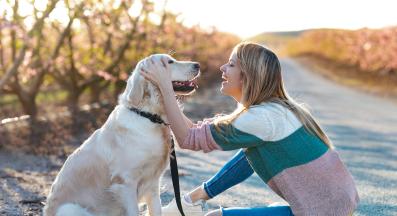 куче целувка