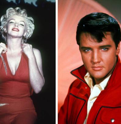 Мерилин Монро Елвис Пресли