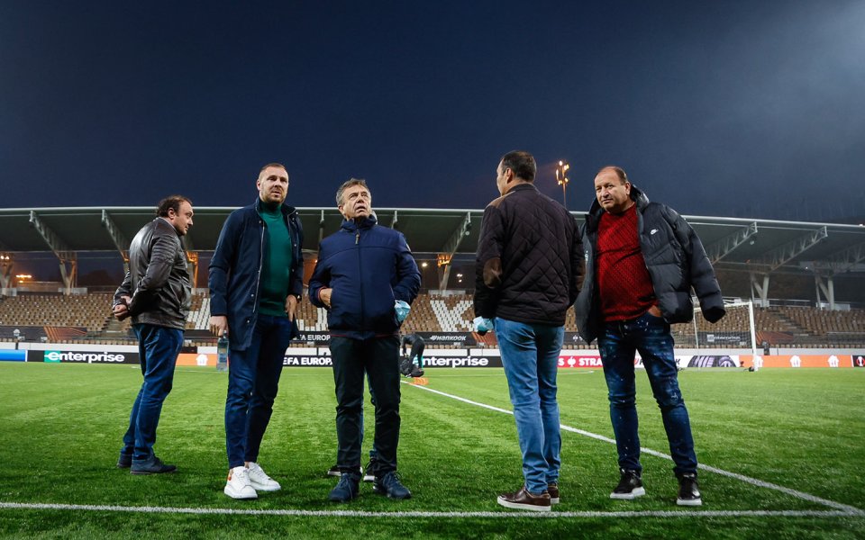 Лудогорец тренира на 