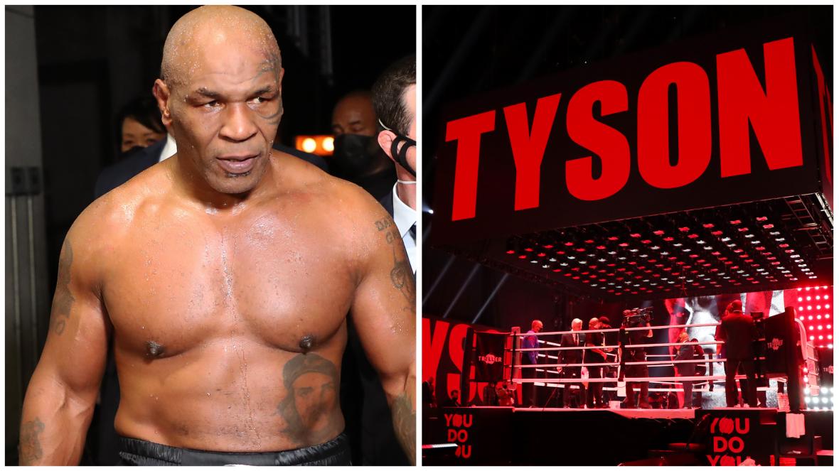 Тайсън тренировка