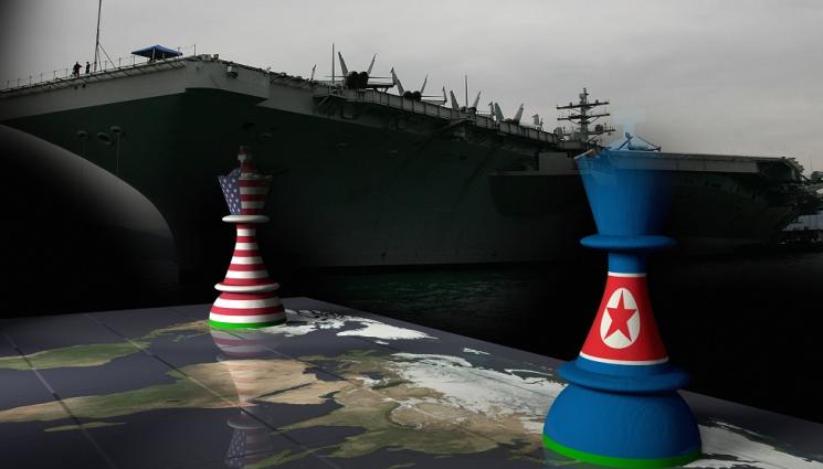 с - СЛЕД ОБСТРЕЛА НА КИМ: САЩ пратиха самолетоносач в Източнокитайско море