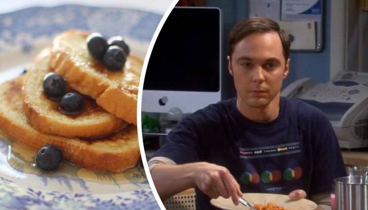 пържени филийки - ЗЛАТНО ВРЕМЕ: Топ 5 ястия от Теория за Големия взрив: Нагъваме панирани филийки като Шелдън