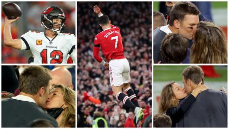 Том Брейди Жизел Бюндхен Роналдо