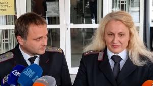 Говорителят на Военно окръжна прокуратура Евгения Деянова и прокурор Кирил