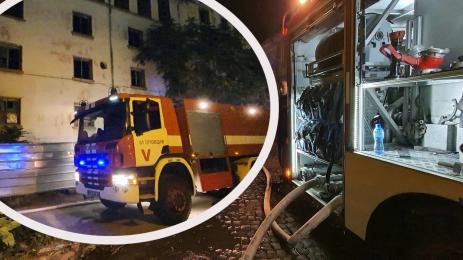 пожар склад