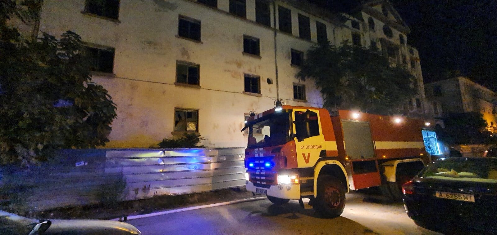 пожар склад