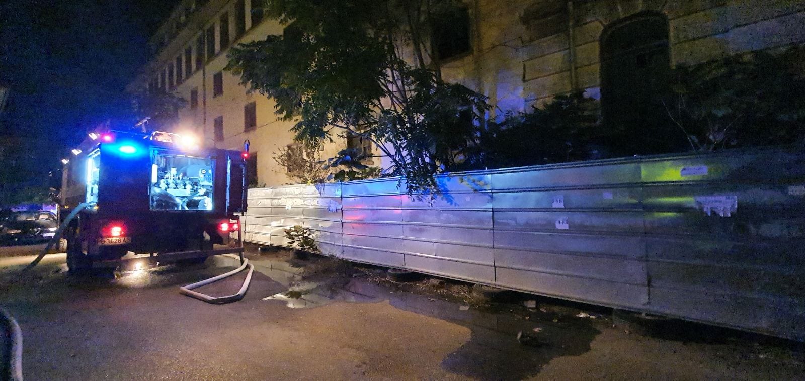 пожар склад