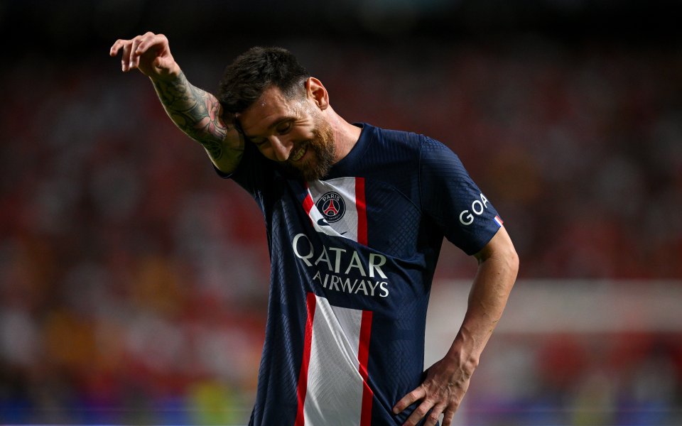 Лионел Меси отпадна от групата на Пари Сен Жермен за