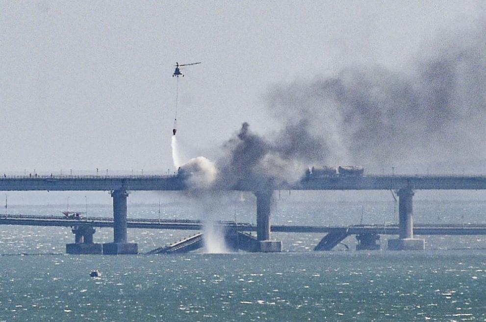 Взривеният на Кримския мост камион никога не е бил в