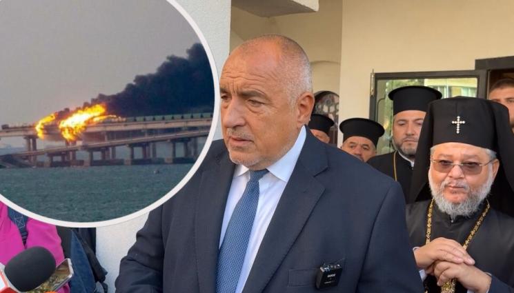 Борисов Кримски мост - Борисов за камиона от Кримския мост: Ясно е, че взривното вещество не е натоварено тук