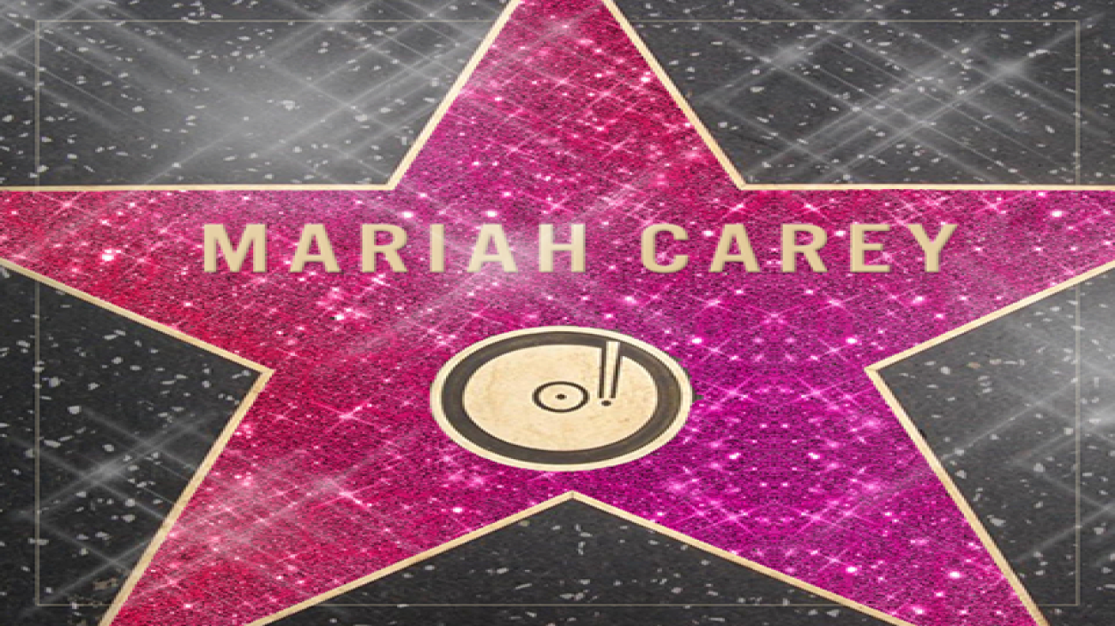 Марая Кери със звезда на Алеята на славата
