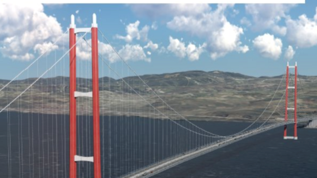 Откриват най-дългият висящ мост в света