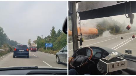 запалена цистерна