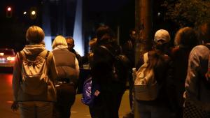 протест пред сградата на руското посолство в столицата