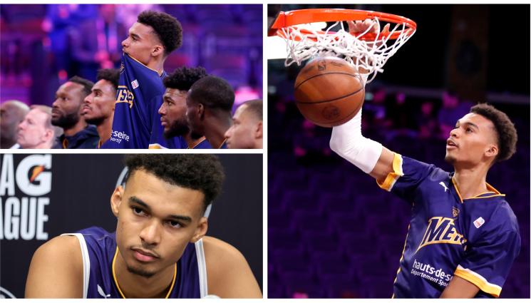 Уембаняма НБА - Новата звезда на НБА отряза Франция за световното