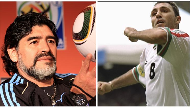 Стоичков Марадона - Стоичков получи уникален подарък в Катар