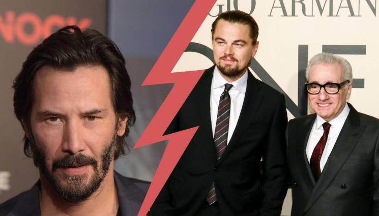 Keanu Reeves - Киану Рийвс отряза Скорсезе и Ди Каприо