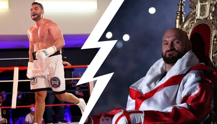 Тайсън Фюри - Опонент плаши Фюри с лъва си. Циганския крал не се впечатлява, урежда си бой с Чисора