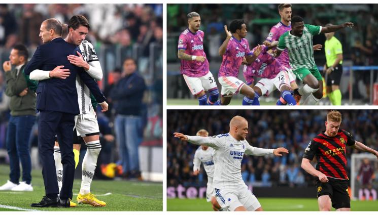 Шампионска лига - Ювентус се срина в Израел, Алегри изглежда е пътник. Без Холанд и с 10 души Сити си тръгна само с точка от Копенхаген