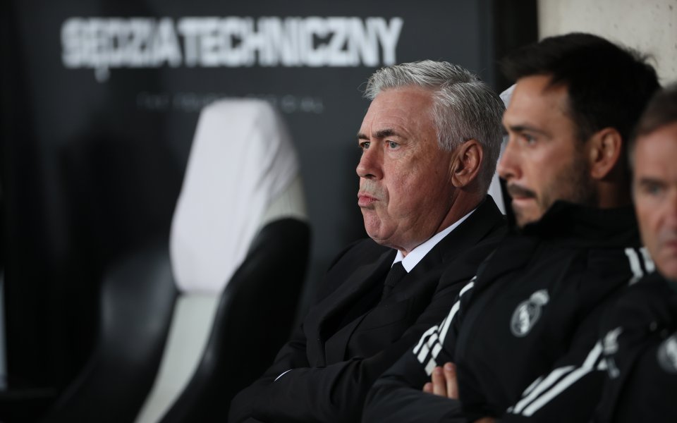 Старши треньорът на Реал Мадрид Карло Анчелоти призна, че отборът му