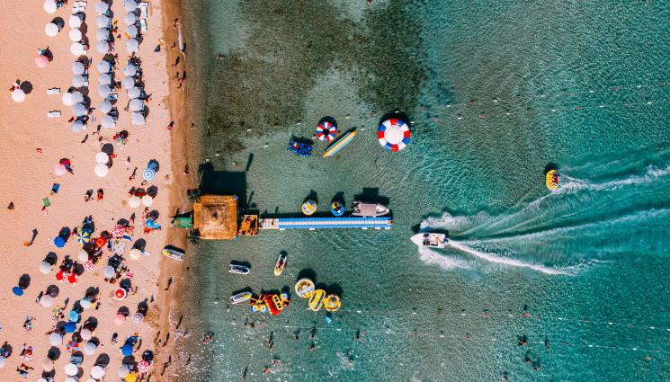 морски атракциони - Разпродават атракционите от морето