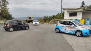 Пияна шофьорка е катастрофирала в шуменското село Ивански съобщиха от полицията