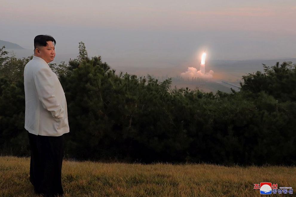 Севернокорейският лидер Ким Чен-ун е наблюдавал изпитанията на крилати ракети