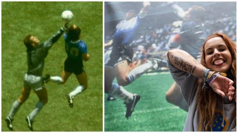 Марадона Божия ръка