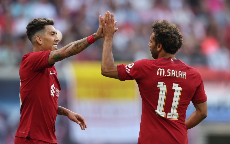 Мохамед Салах се появи като резерва в мача на Ливърпул